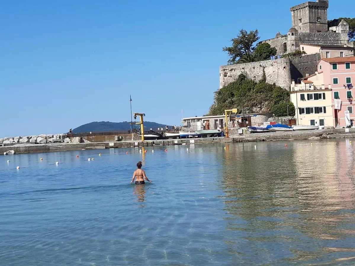 Il Mare Nel Bosco Appartamento Con Terrazza Nella Natura, Vista Mare, Lerici E Isole