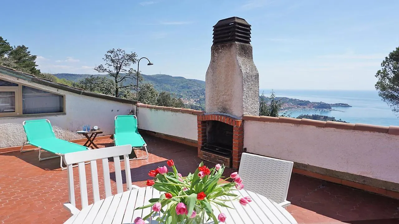 Holiday home Il Mare Nel Bosco Appartamento Con Terrazza Nella Natura, Vista Mare, Lerici E Isole
