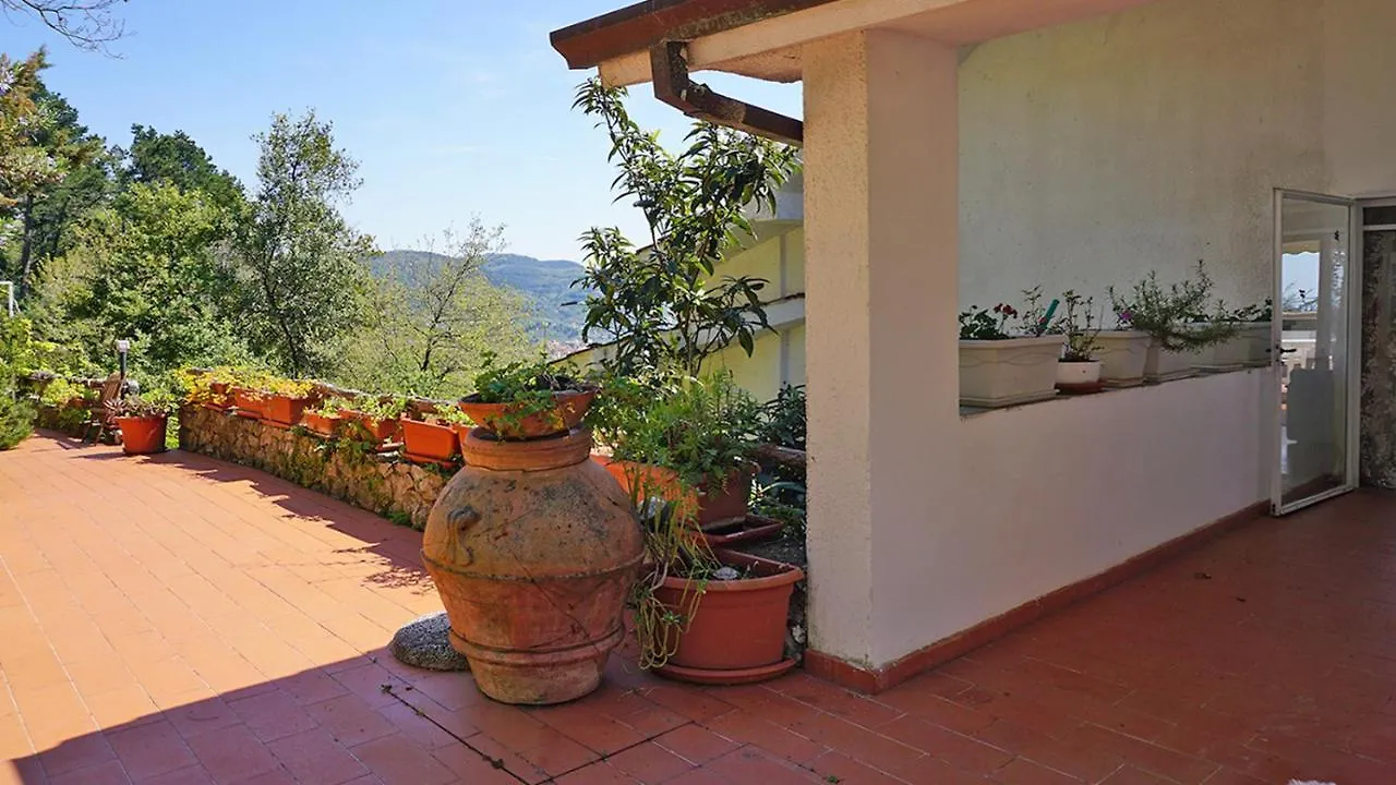 Il Mare Nel Bosco Appartamento Con Terrazza Nella Natura, Vista Mare, Lerici E Isole 0*,