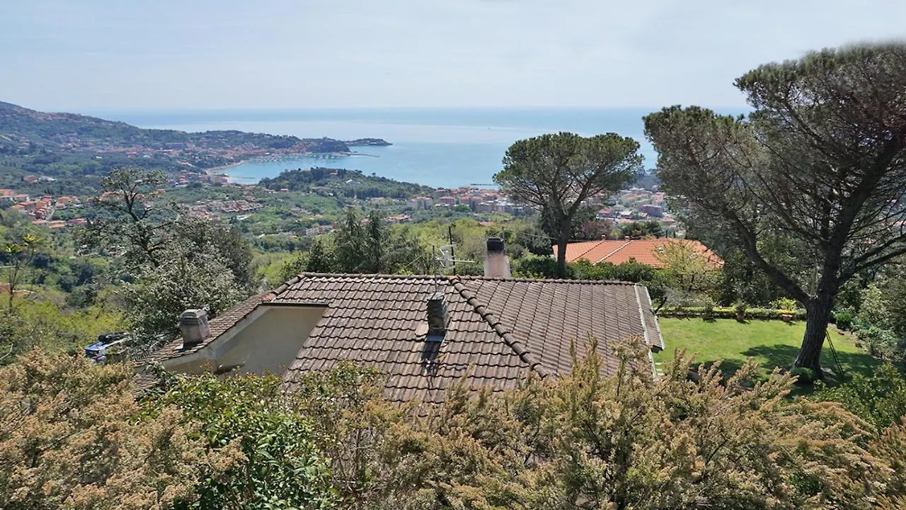 Il Mare Nel Bosco Appartamento Con Terrazza Nella Natura, Vista Mare, Lerici E Isole