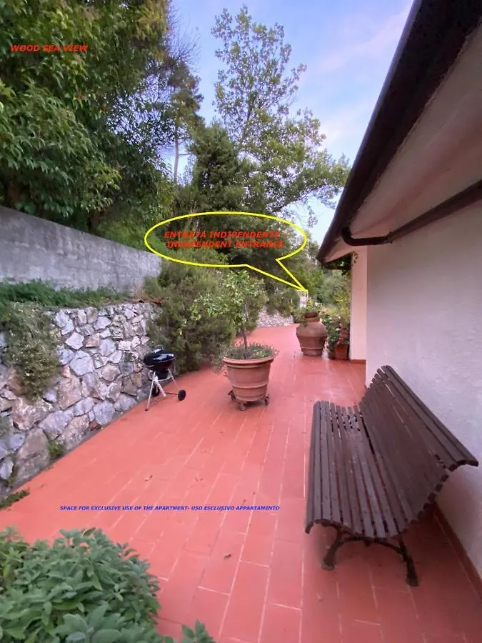 Holiday home Il Mare Nel Bosco Appartamento Con Terrazza Nella Natura, Vista Mare, Lerici E Isole