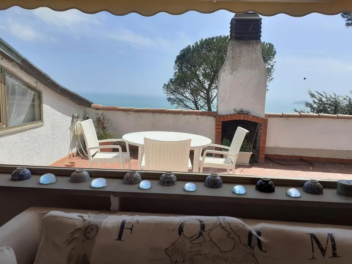 Il Mare Nel Bosco Appartamento Con Terrazza Nella Natura, Vista Mare, Lerici E Isole Holiday home